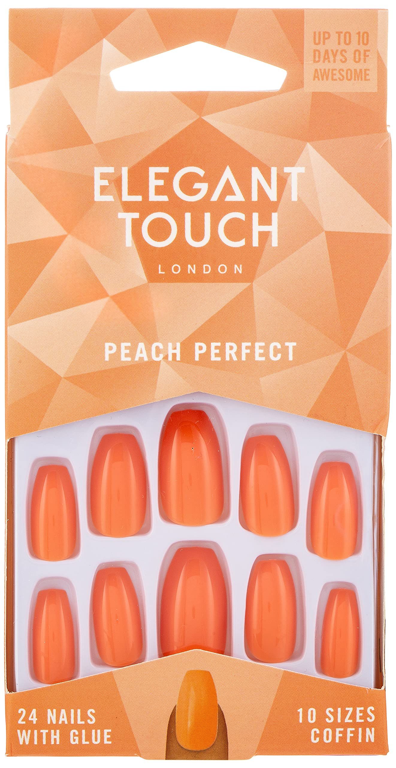Elegant Touch Nails, Peach Perfect