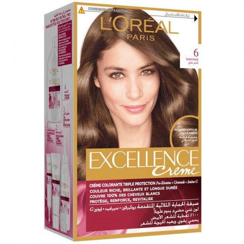 L'Oreal Excellence Hair Triple Care Color - Dark Blonde