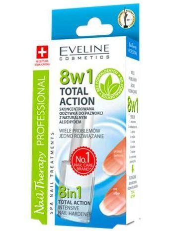 Eveline Cosmetics 8 In 1 Action Nail Therapy, 12ml