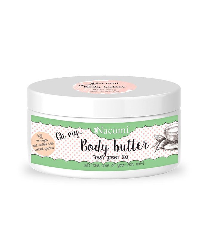 Nacomi Body Butter Refreshing Green Tea, 100ml