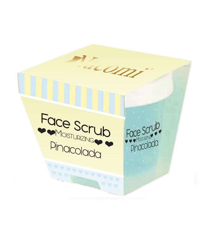 Nacomi Face Scrub Moisturizing Pinacolad, 80g