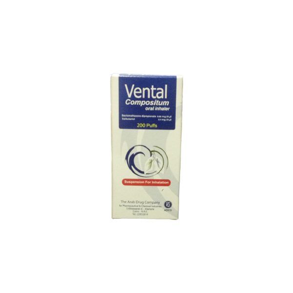 Vental Compositum Oral Inhaler with Beclomethasone & Salbutamol