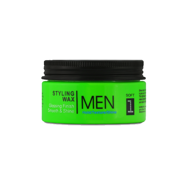 Shock Professional Men Glossing Finish Smooth & Shine Soft Styling Wax,100ml