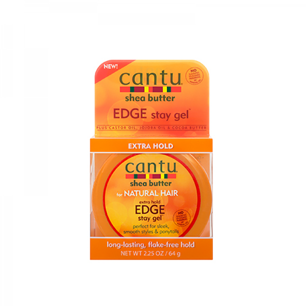 Cantu Shea Butter Extra Hold Edge Stay Gel 64G