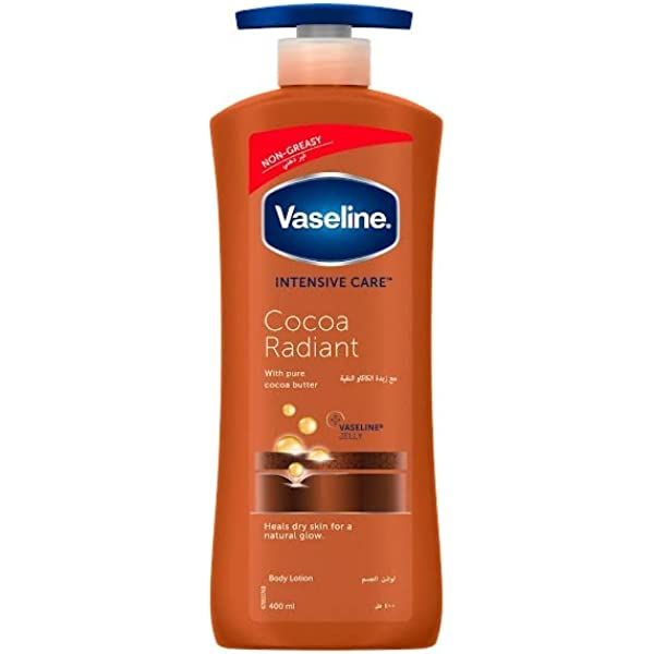 Vaseline Cocoa Radiant with Pure Cocoa Butter Body Lotion, 600ml