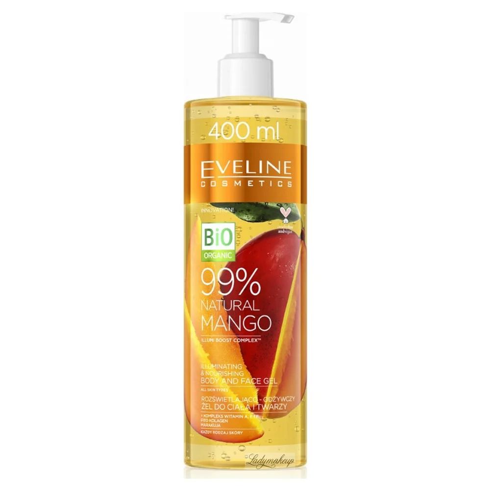 Eveline Natural Mango Body & Face Gel, 400ml