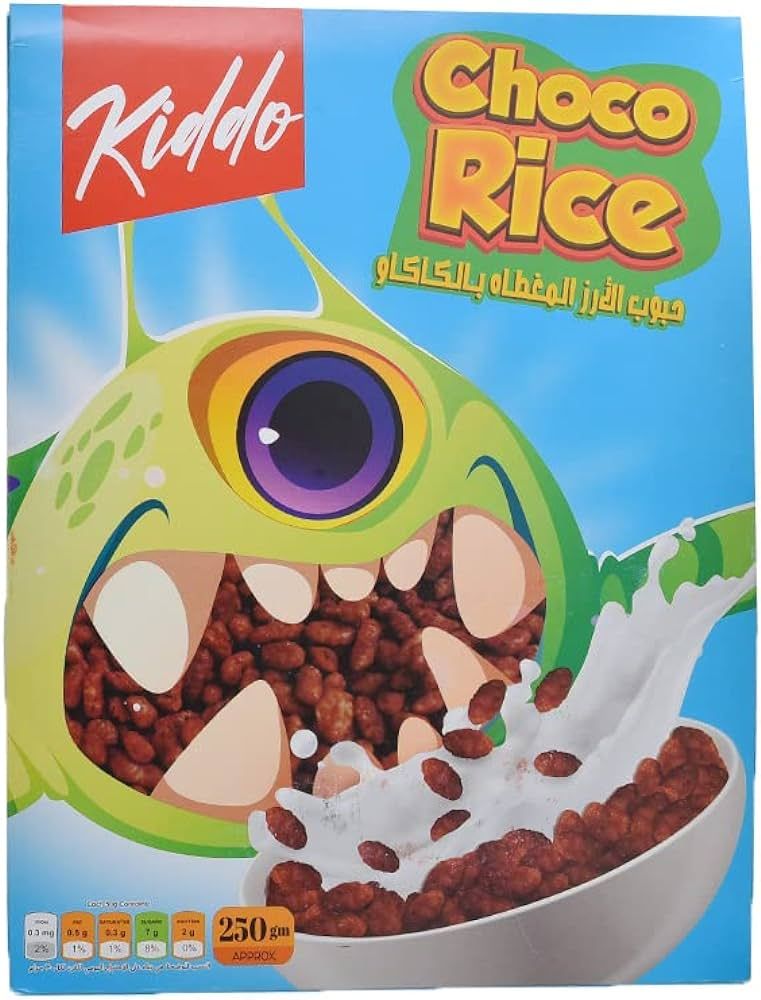 حبوب أرز كيدو شوكو، 250 جرام