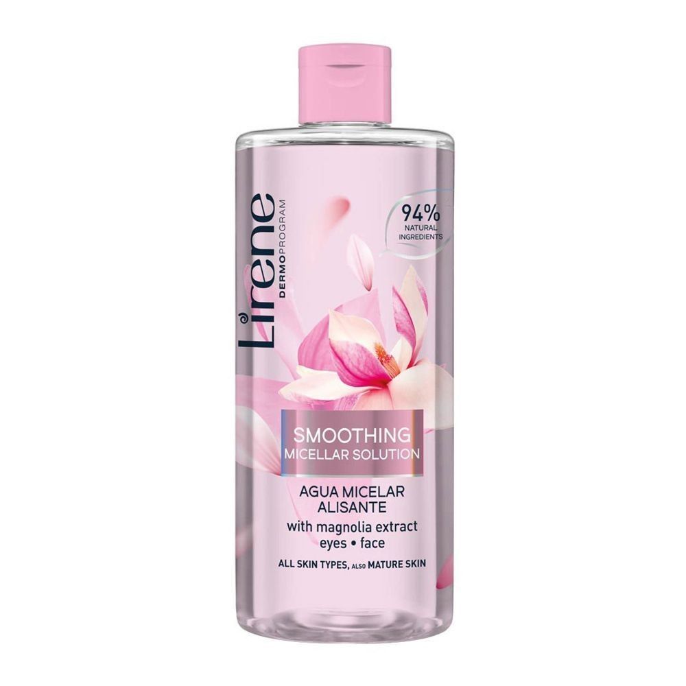 Lirene Soothing Micellar Water Solution with Magnolia for Skin, 400ml