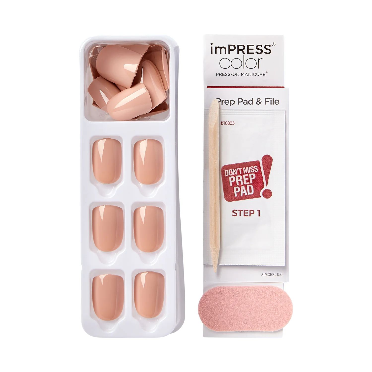 Impress Press on Fake Nails - 026 Latte