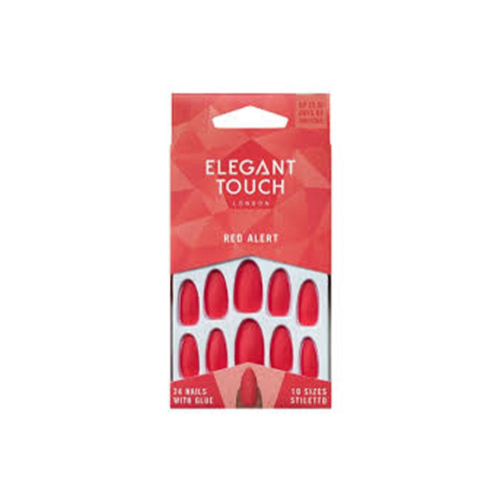 Elegant Touch Nails, Red Alert