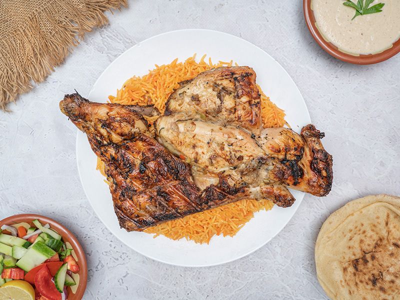 Grilled Half Chicken