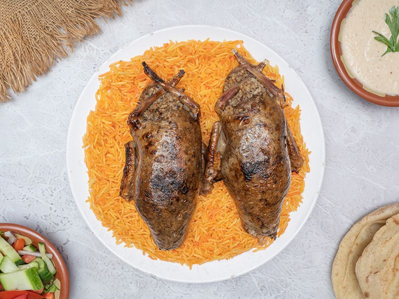 Stuffed pigeon