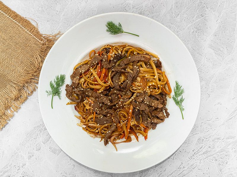 Stir-Fry Beef Noodles