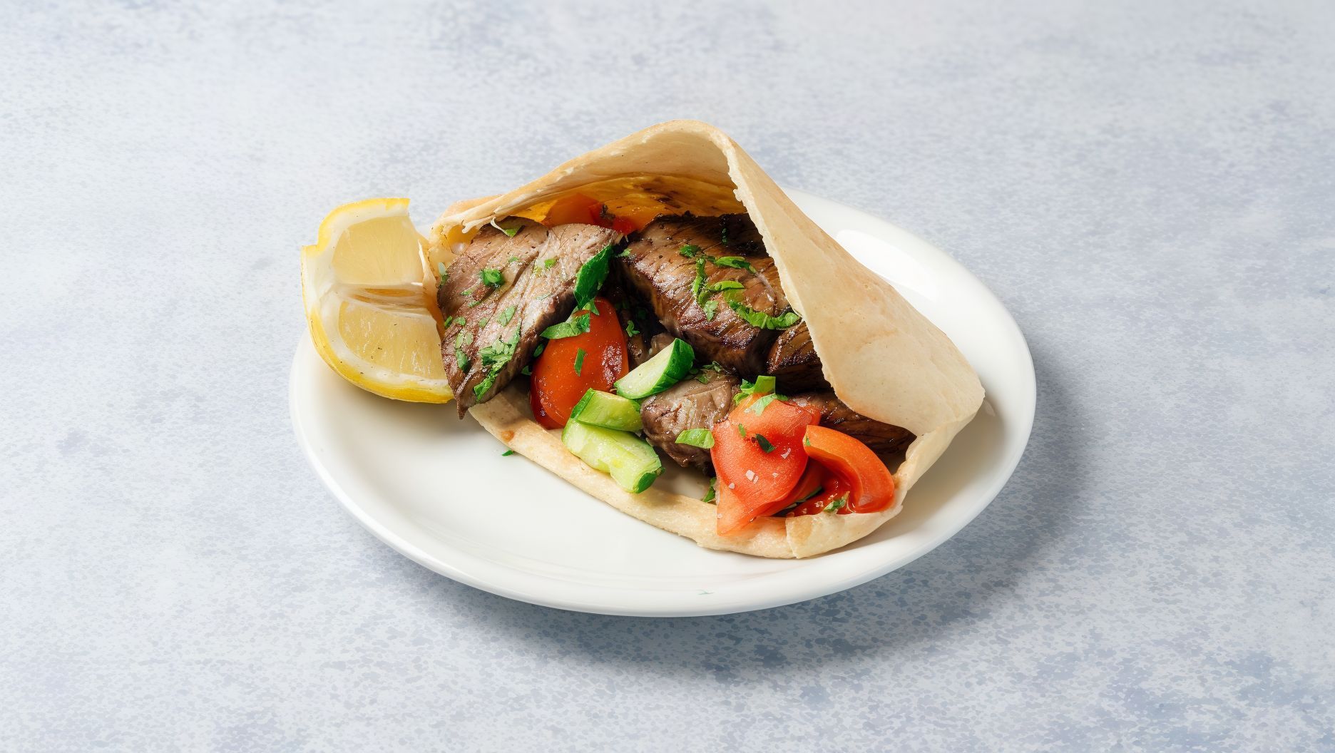 Grilled Steak Kebabslices Loaf