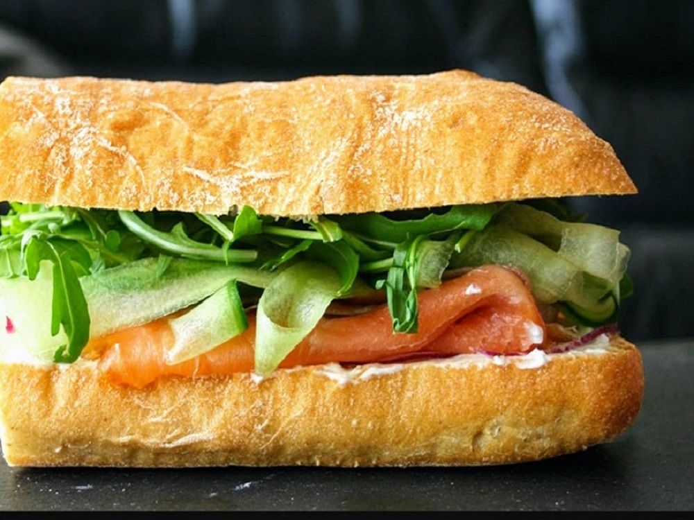 Smoked Salmon Panini