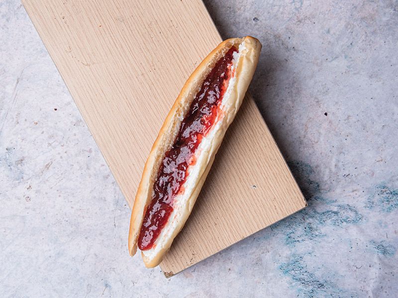 Cream With Jam