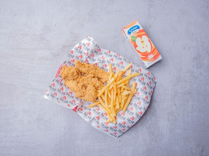 Kids Fried Chicken Strips Meal