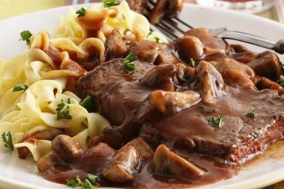 Meat Piccata With Vegetables