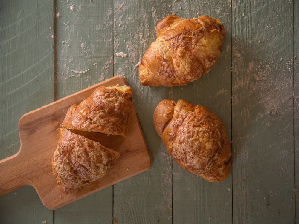 Croissant With Cheddar Cheese