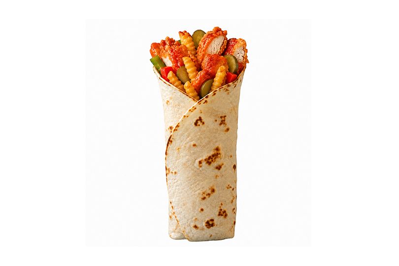Nashville Chicken Wrap