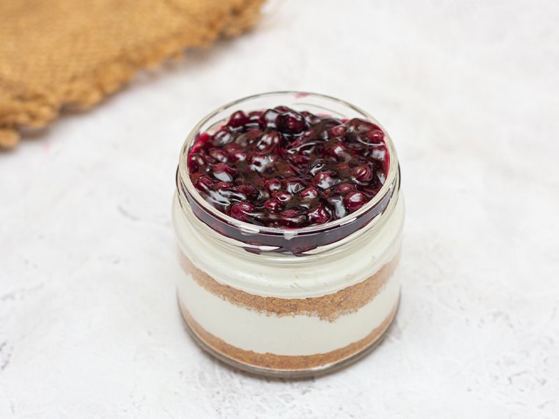 Blueberry Cheesecake Jar