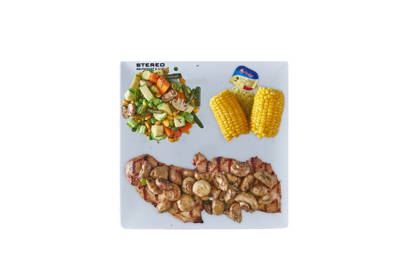 Grilled Chicken Fresh Mushroom