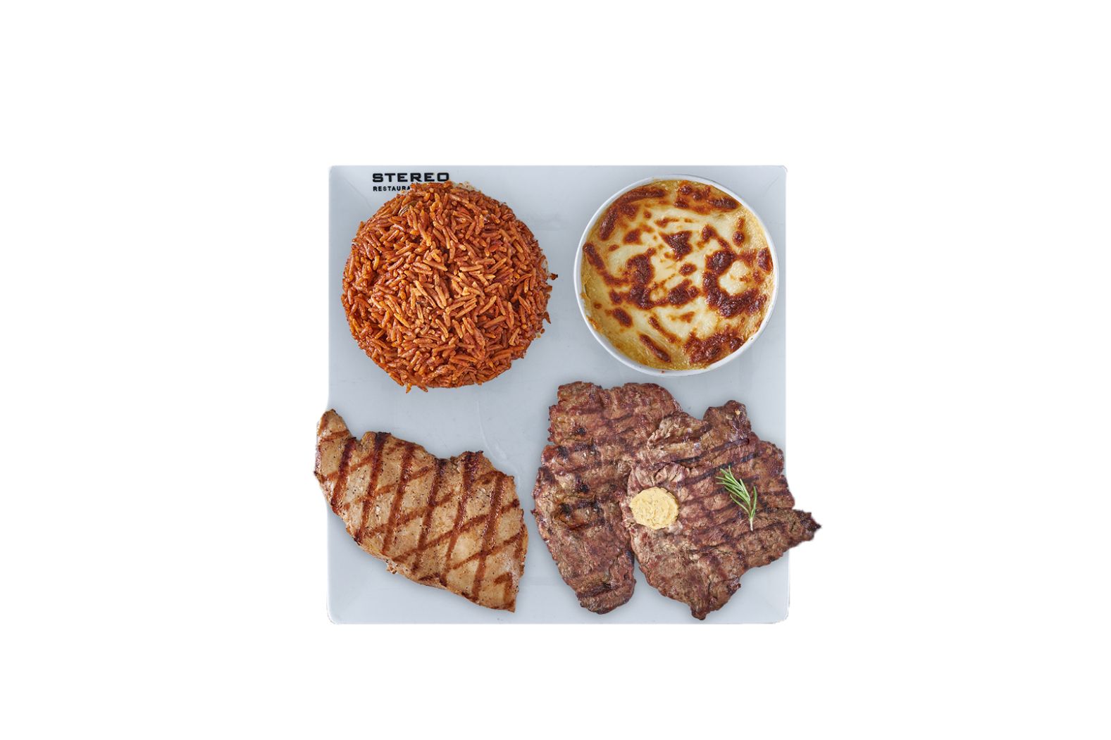 Grilled Veal & Chicken