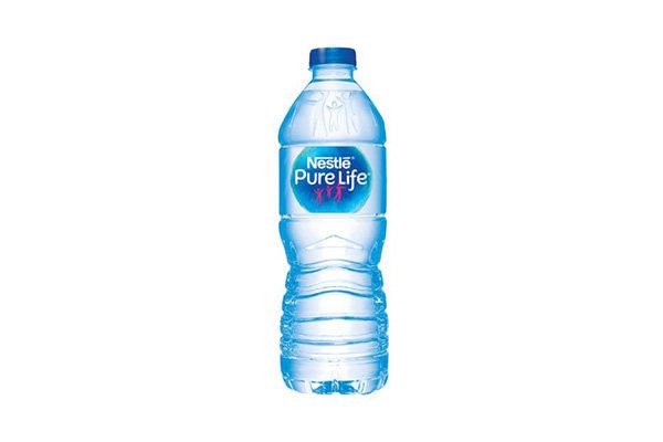 Small mineral water