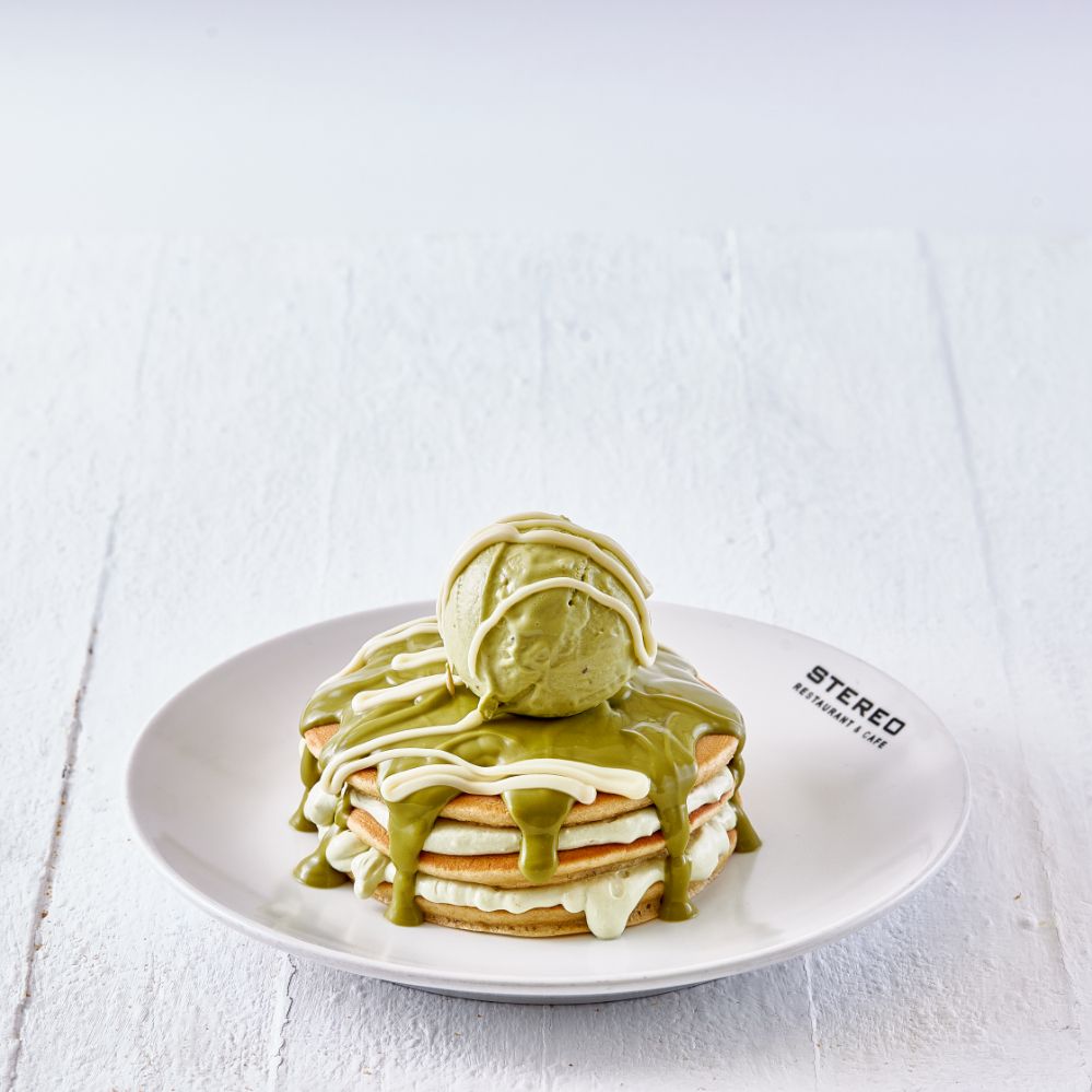 Pistachio Pancakes