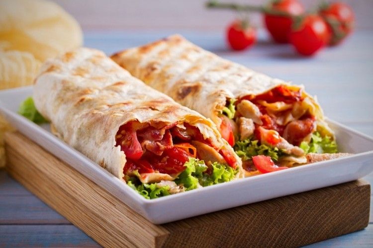 Spicy Meat Fajita Sandwich