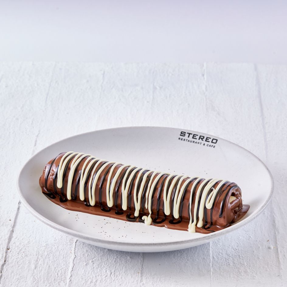Triple Chocolate Crepe Wrap