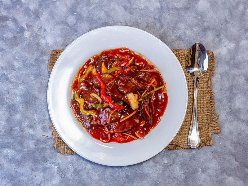 Beef Sechuan - Spicy