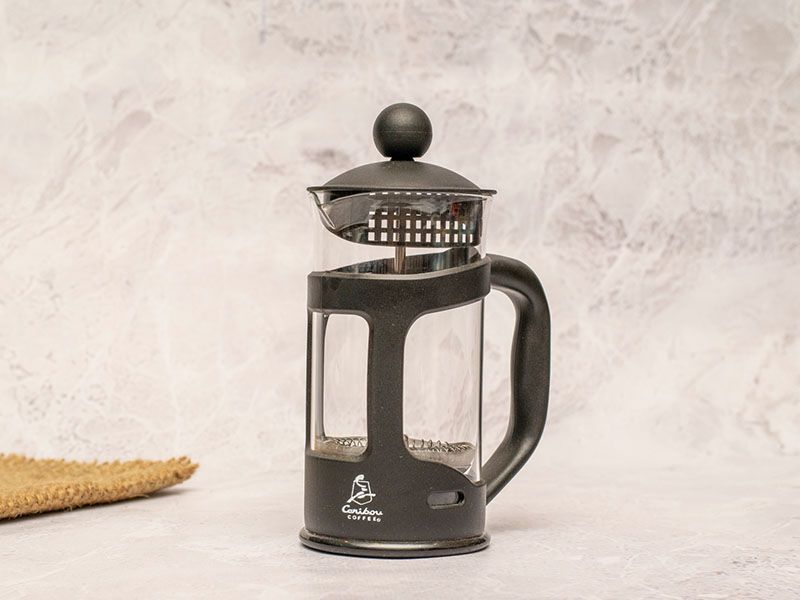 Caribou French Press - 350ml, Black