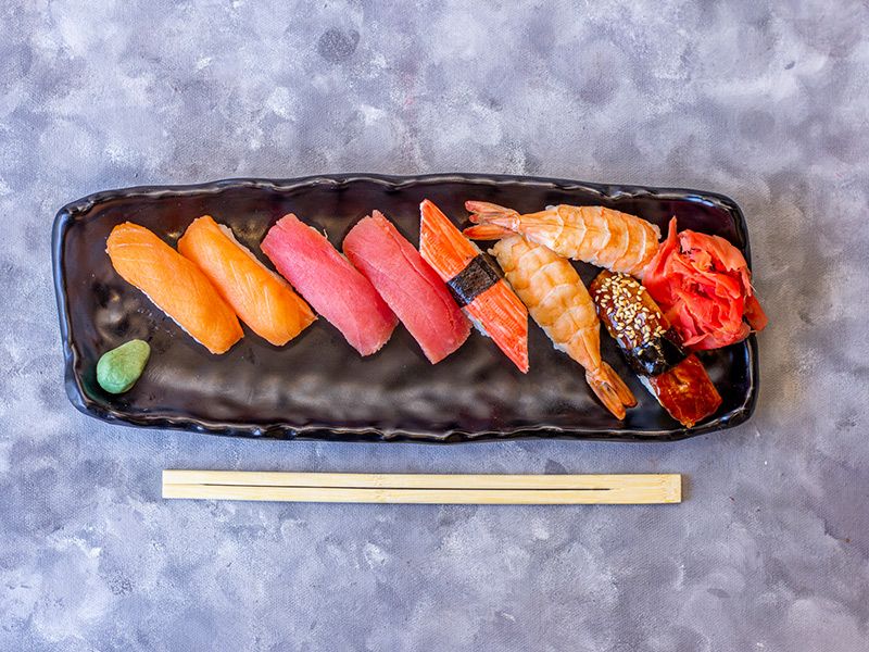Assorted Nigiri Sushi - 12 Pieces