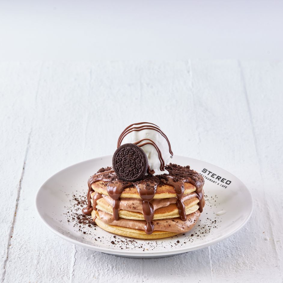 Nutella Oreo Pancakes