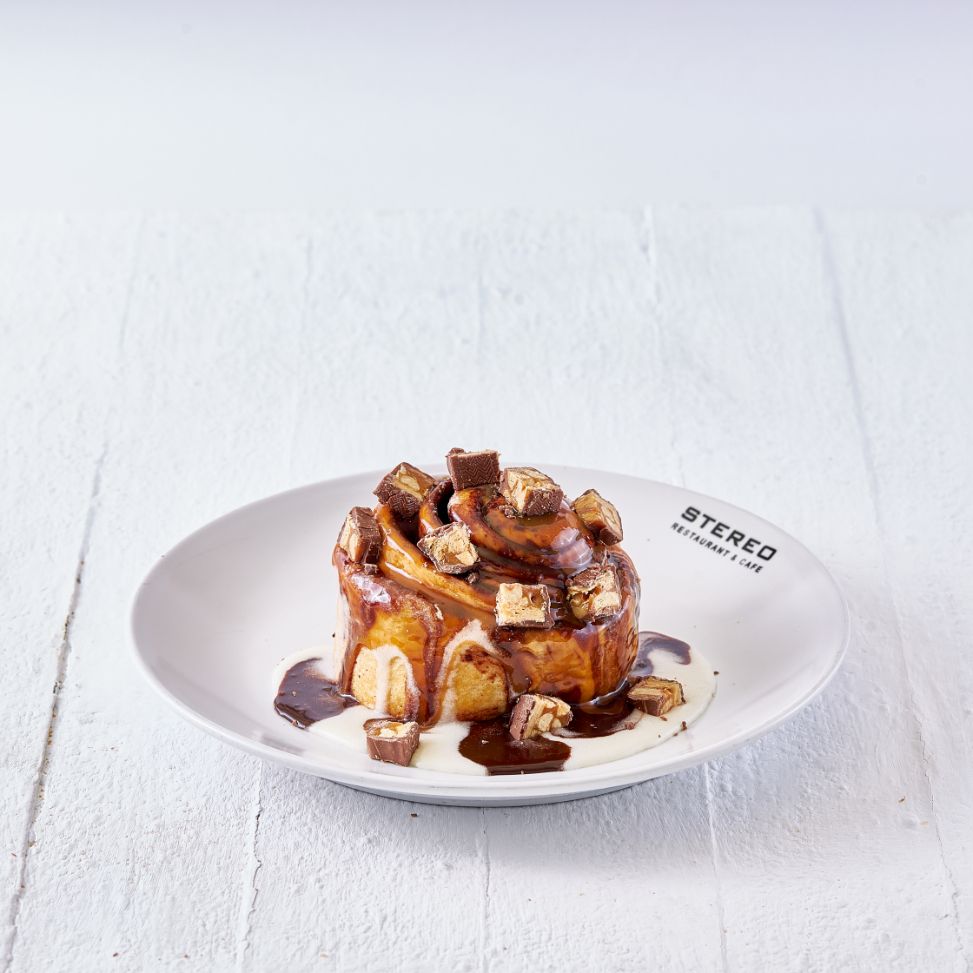 Snickers Cinnamon Roll