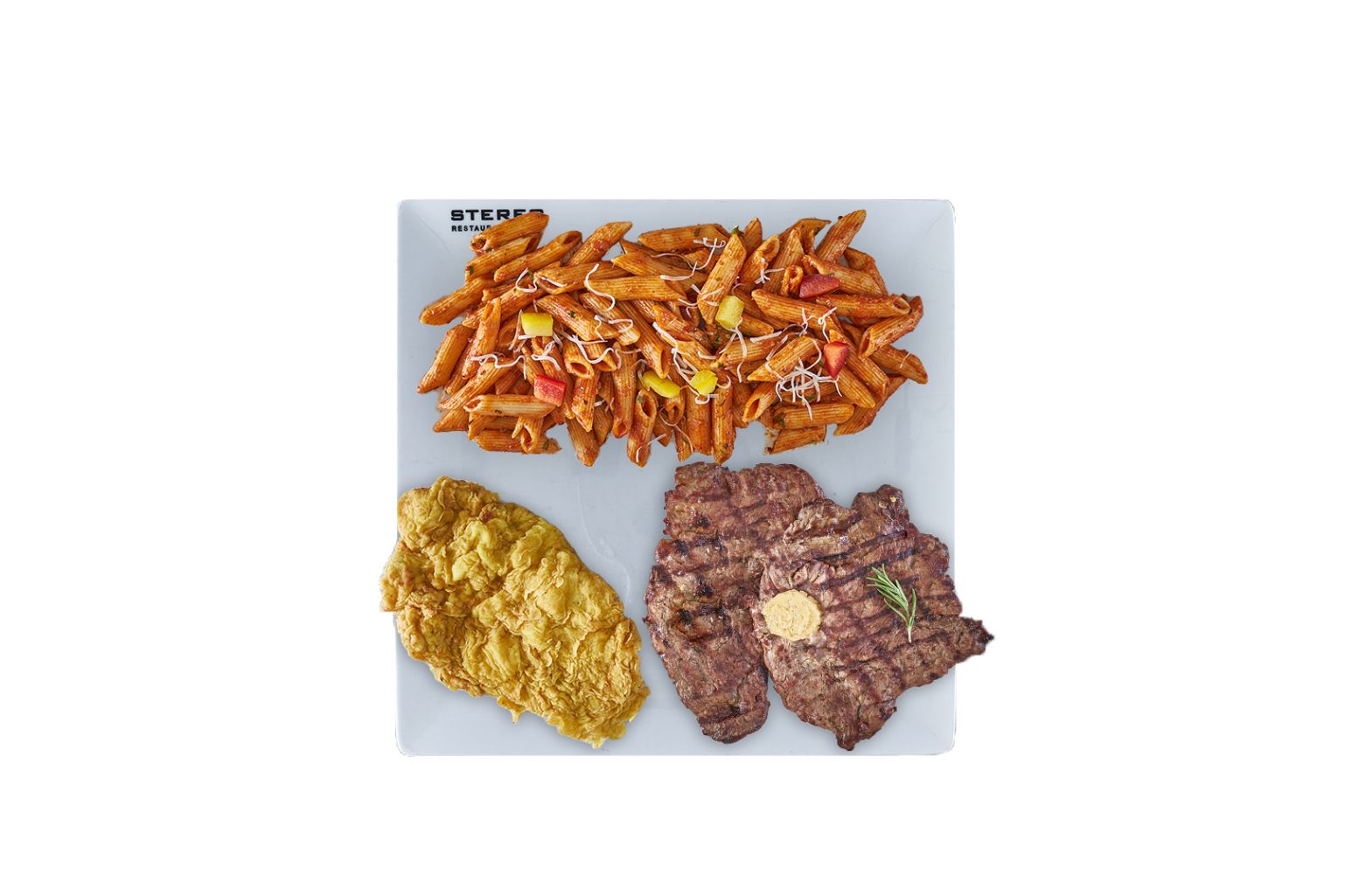 Grilled Veal & Country Chicken