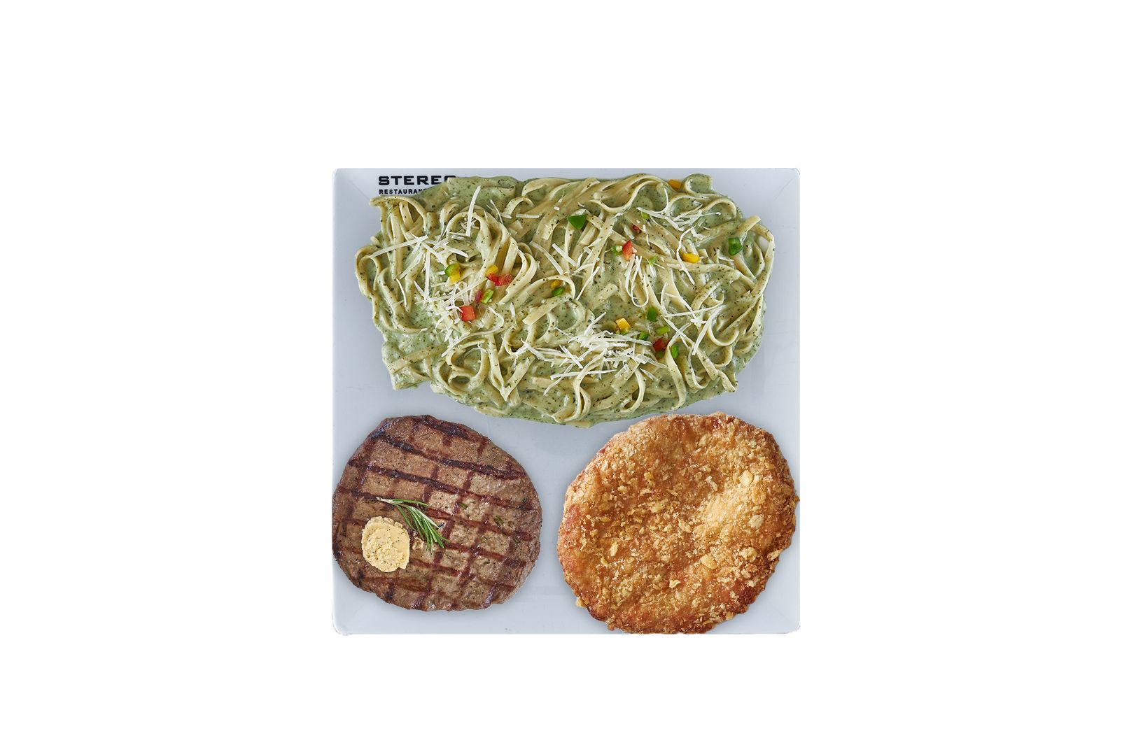 Grilled Fillet & Chicken Bleu