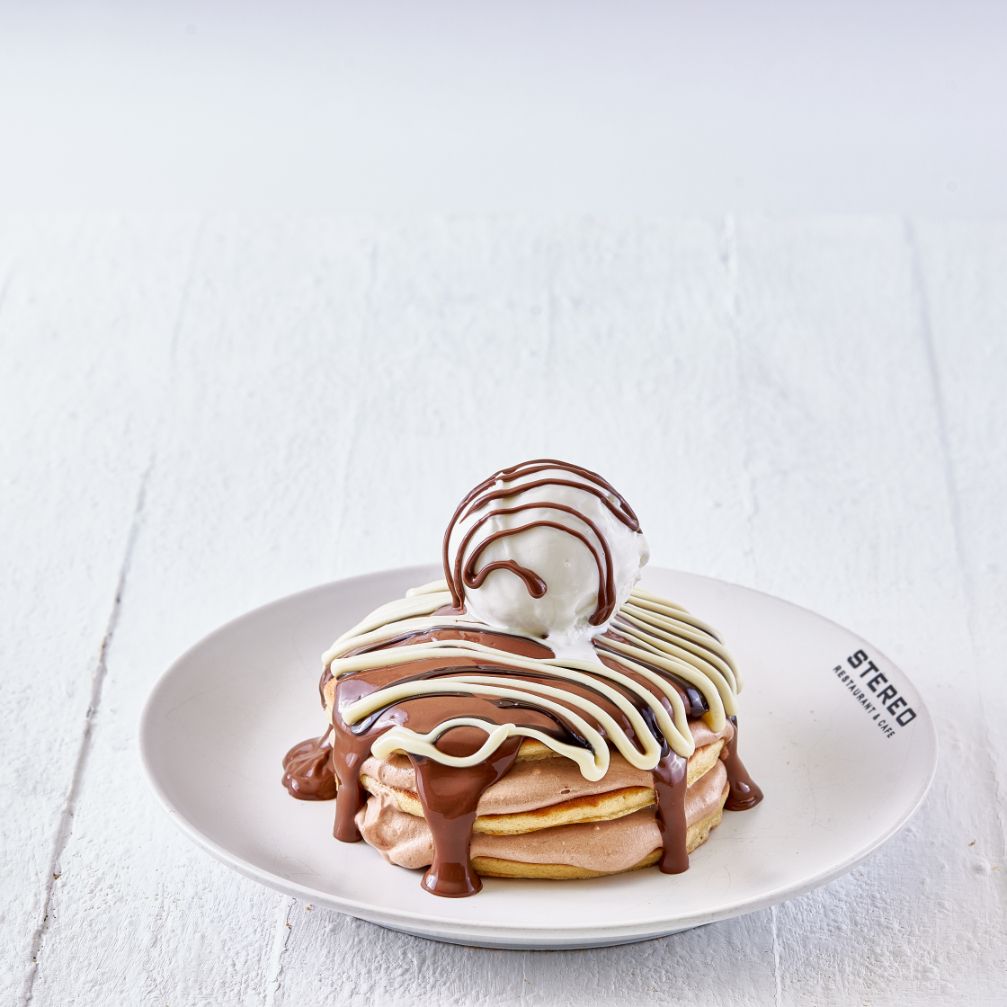Triple Chocolate Pancake