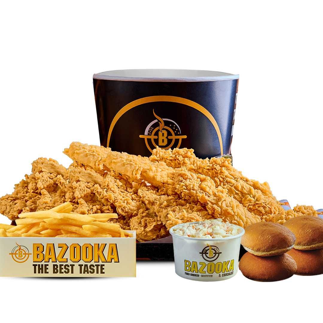 Bazooka Super Crispy Strips Meal