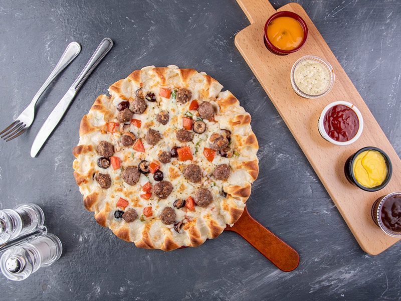 Meatball Pizza (Pan or Classic)