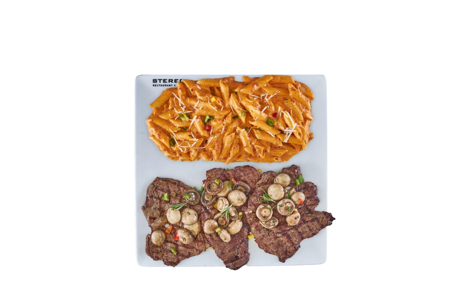Grilled Veal And Fresh Mushroom