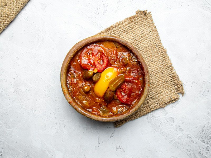 Okra Tagine with Meat