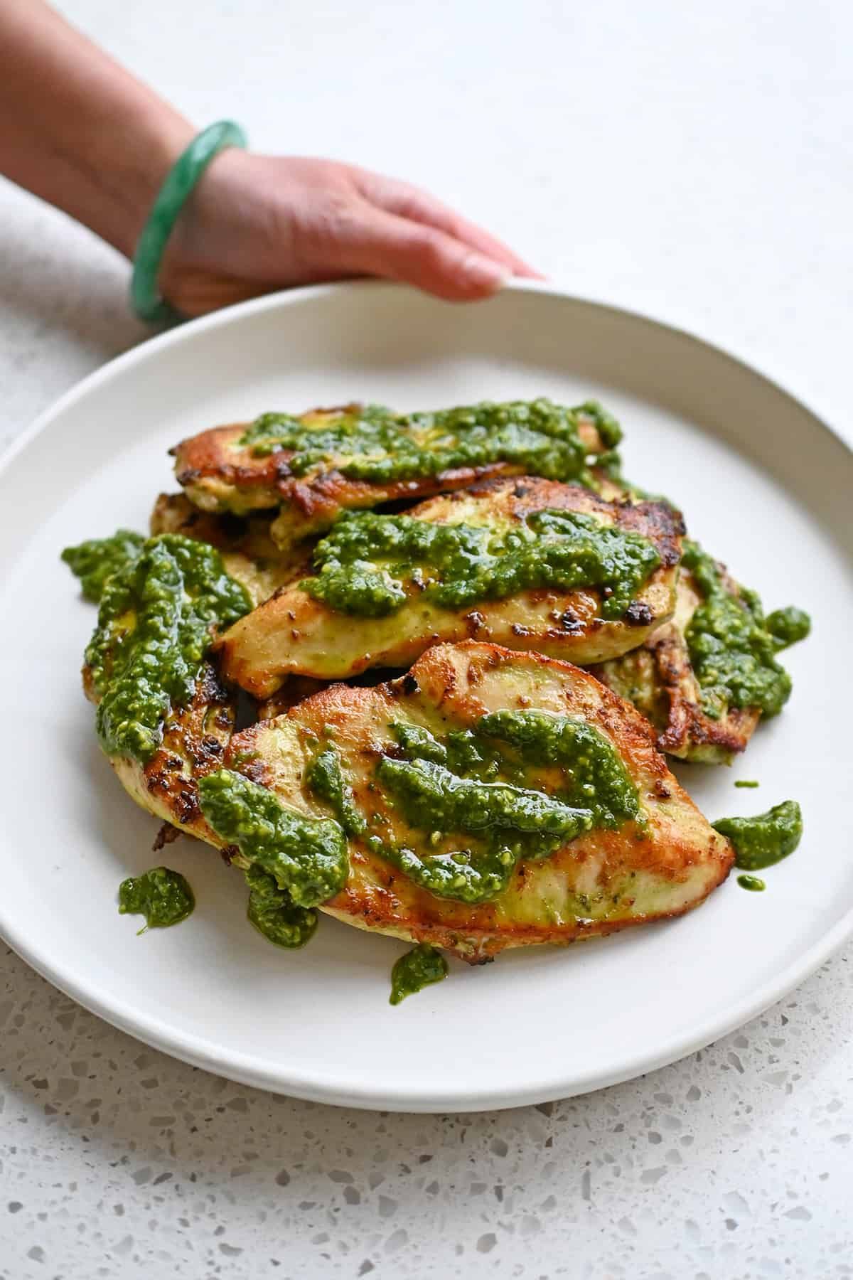 Chicken Pesto Plate