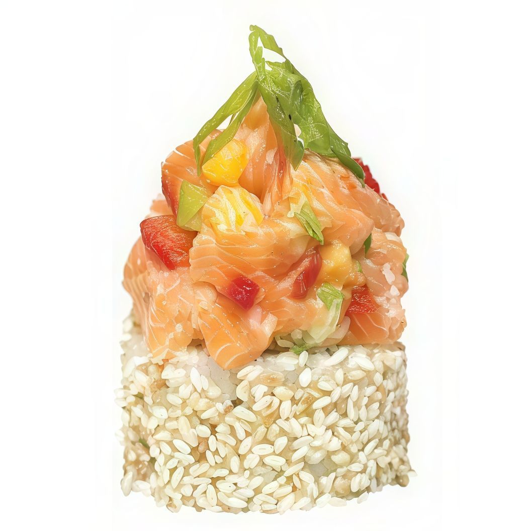 Salmon Yuki Roll