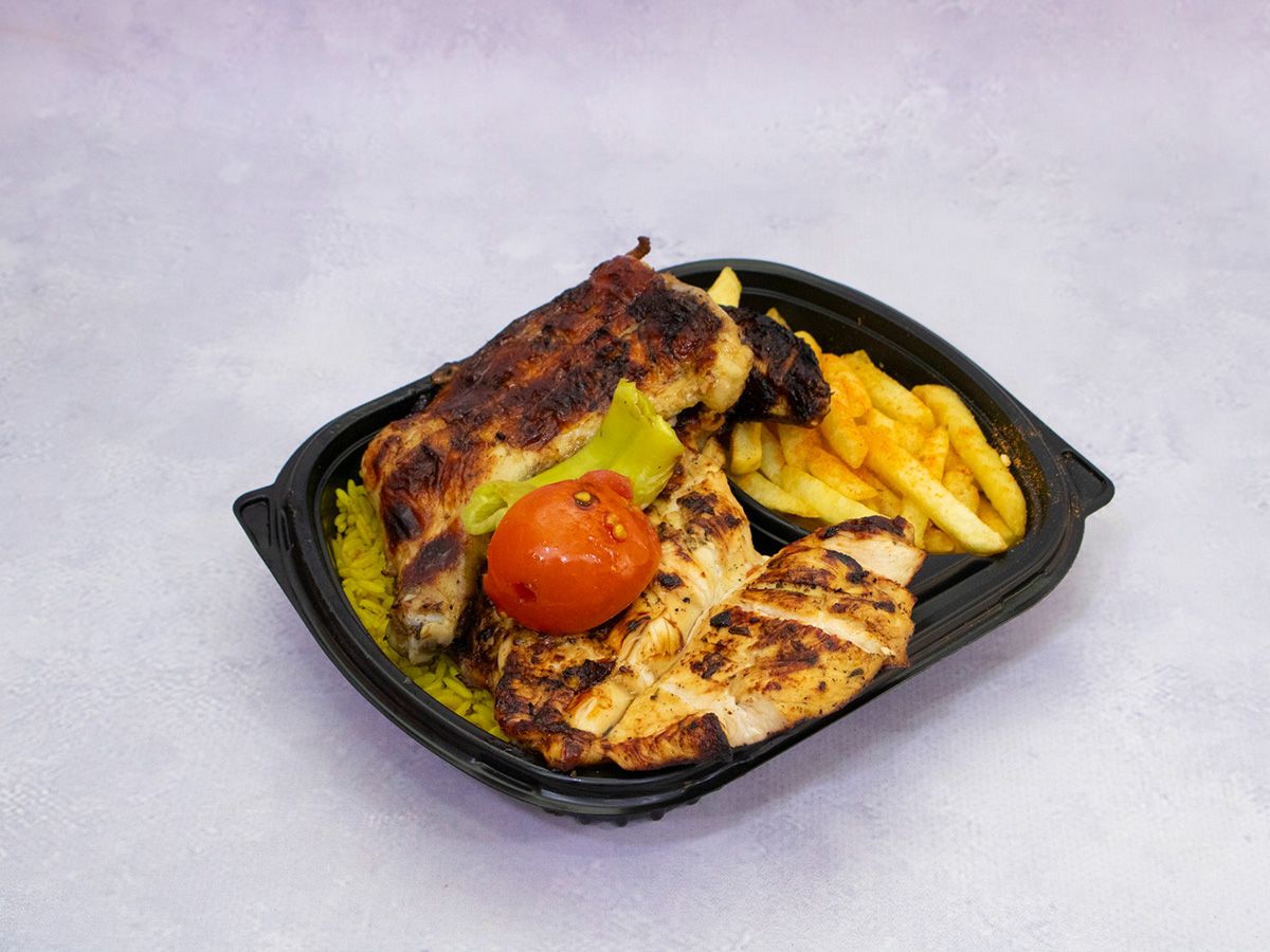 half Taka chicken meal