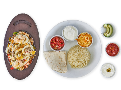 Seafood Fajita Taco