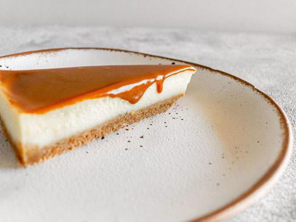 Cheesecake Caramel Gateaux