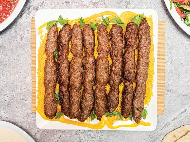 Kofta kilo with rice