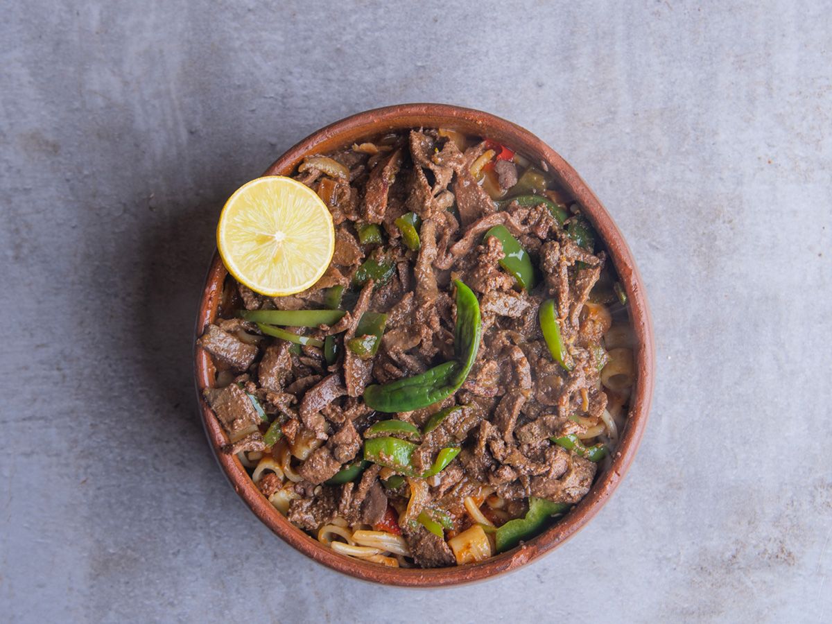 Alexandrian Liver Pasta